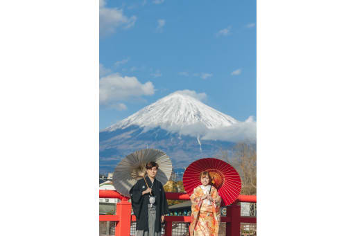 なんと帰る間際で、富士山が見えましたー!!