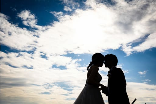シルエットのお写真も