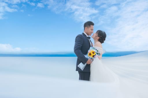 ベールを使って