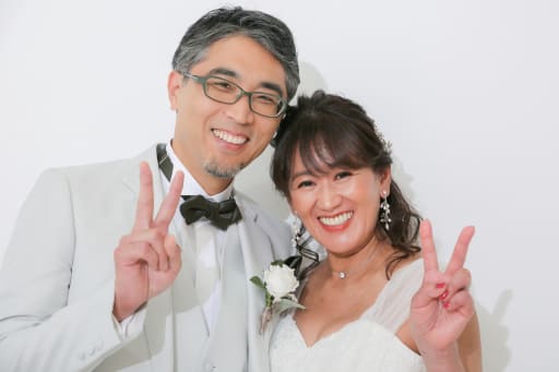 締めはピースで！