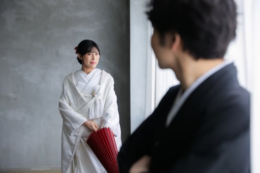 お二人の出会いのシーン