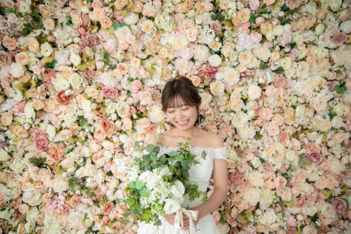 お花×花嫁様