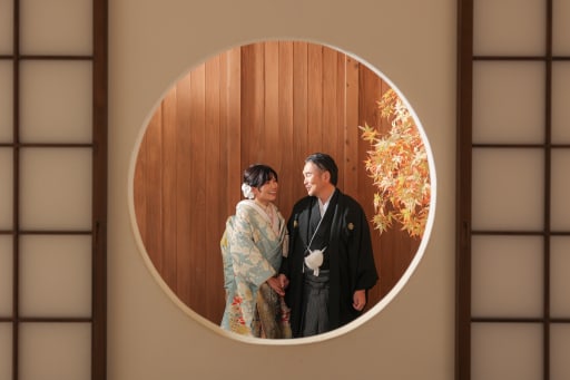 紅葉の雰囲気も