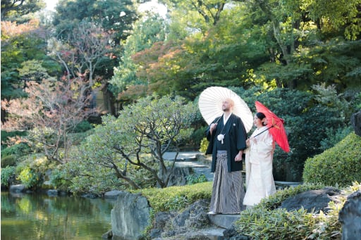 東京を感じさせない庭園 