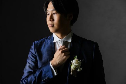 ご新郎様ソロショット！