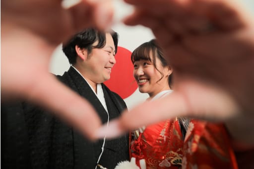 ハートの中に...
