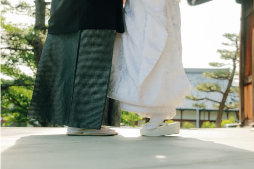 こちらはお二人の何気ない一瞬を収めた１枚