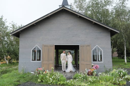 チャペルでのラストカット