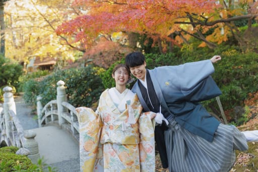 紅葉も笑顔も満開で！