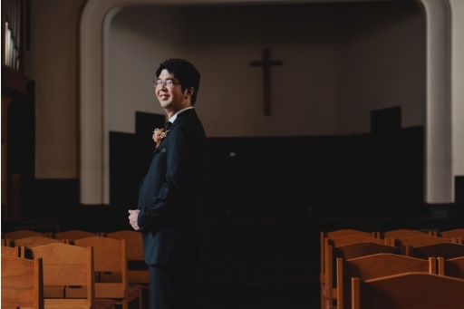 新郎様ソロカット