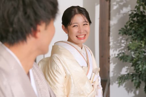 お庭でパシャリ！