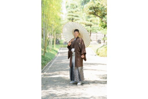 新郎様のソロカット
