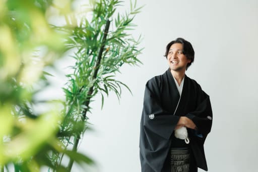 ご新郎様のソロショット