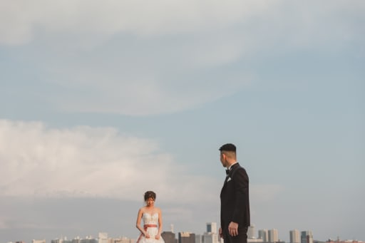 空をバックに✨️