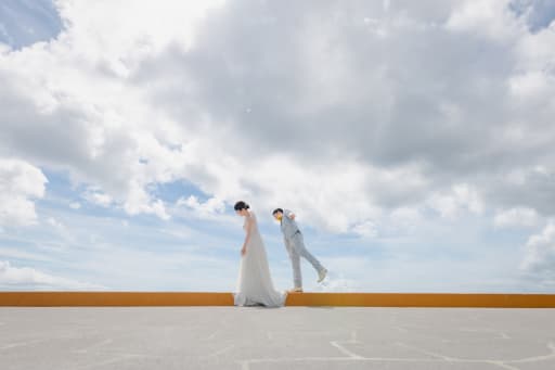 海に向かって！