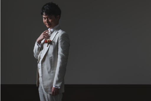 新郎様のソロカット