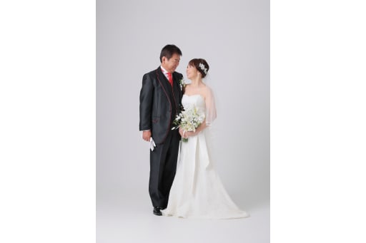 記念日にドレスアップして