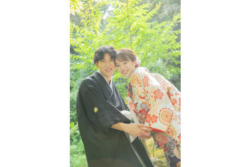 緑と笑顔で