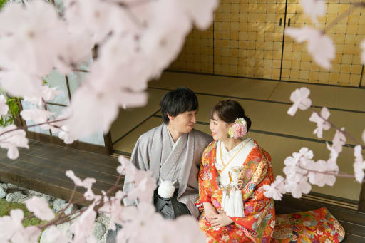 室内でも桜を