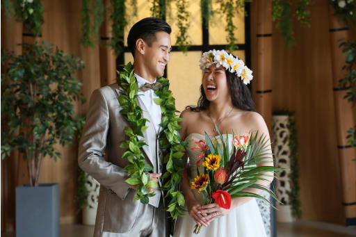 とっても可愛らしい新郎新婦さんをご紹介♡