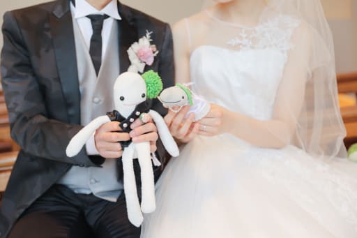 ぬいぐるみと一緒にパシャリ📸