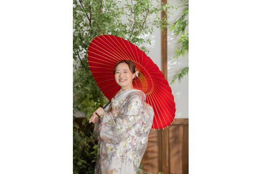 ご新婦様のソロショット