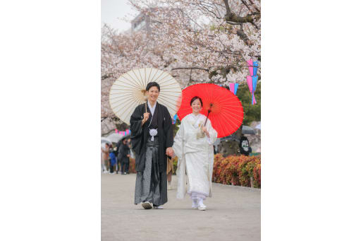 桜と