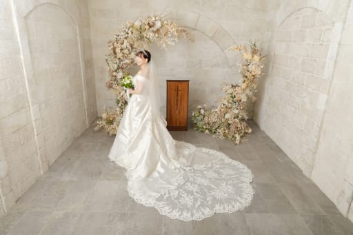 新婦様のソロショット