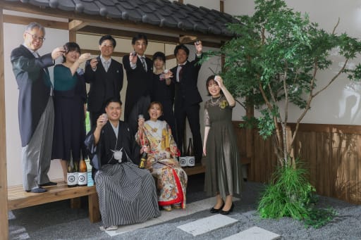 最後はみんなで乾杯！！