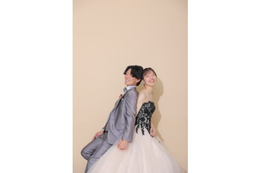 お互いにもたれながら