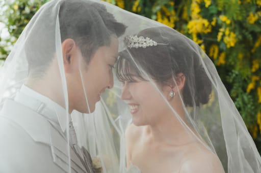 スタジオで残すお二人らしいお写真　3