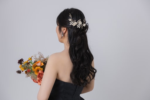 ヘアスタイルもバッチリ！