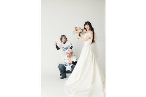家族とお子様とも残すウェディングフォト