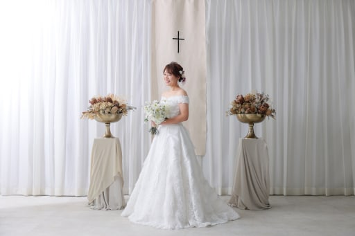 新婦様のソロショット