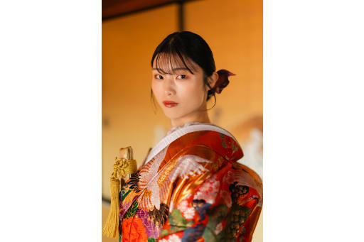 お次は新婦様のソロカット