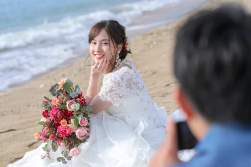 ご新郎様がカメラマン？？