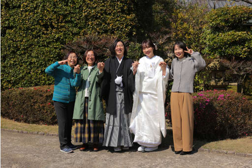 ご家族様との記念写真