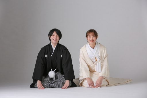 お辞儀のお写真