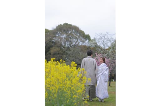 こっちを振り向いてくれたご新婦様