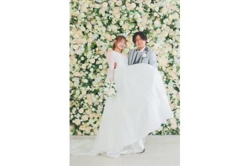 ドラマチックな演出！お姫様抱っこ