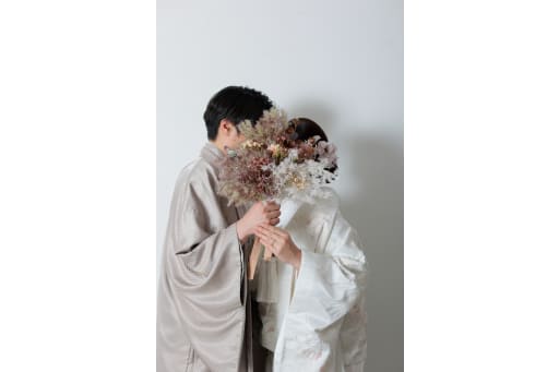 ブーケを持っても可愛い！