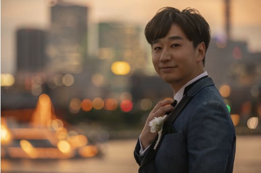 新郎様ソロショット