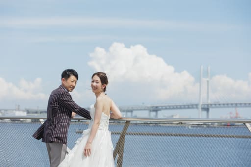 ベイブリッジと夏の雲♪