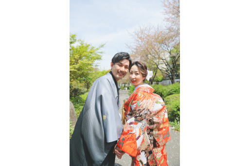 春の公園にて・・