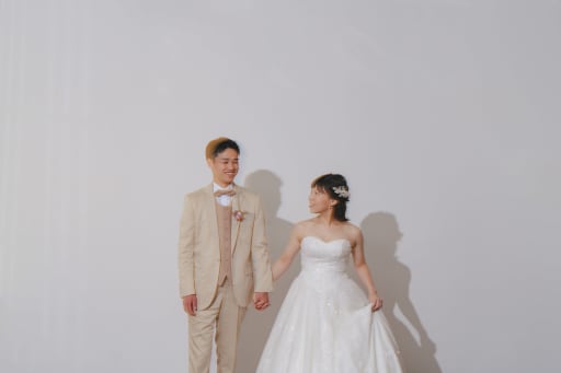 洋装へお着替え