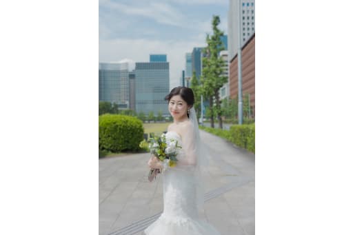 ご新婦様のソロショット！