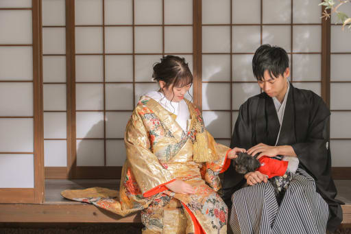 新婦様お色直し！