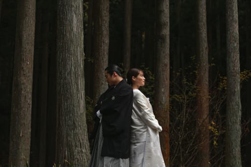 山の中腹にあるお寺なので、神々しい雰囲気が漂います。