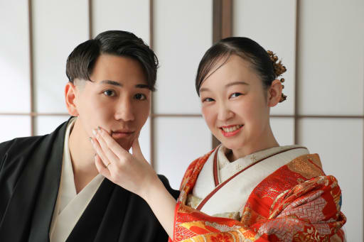 されるがままの新郎さん2