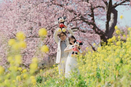 ぬいぐるみと一緒に